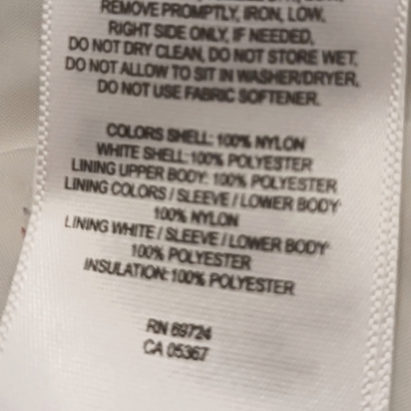 Columbia Two-Tone Green and White Ski Jacket Size Large Great condition - Picture 7 of 7